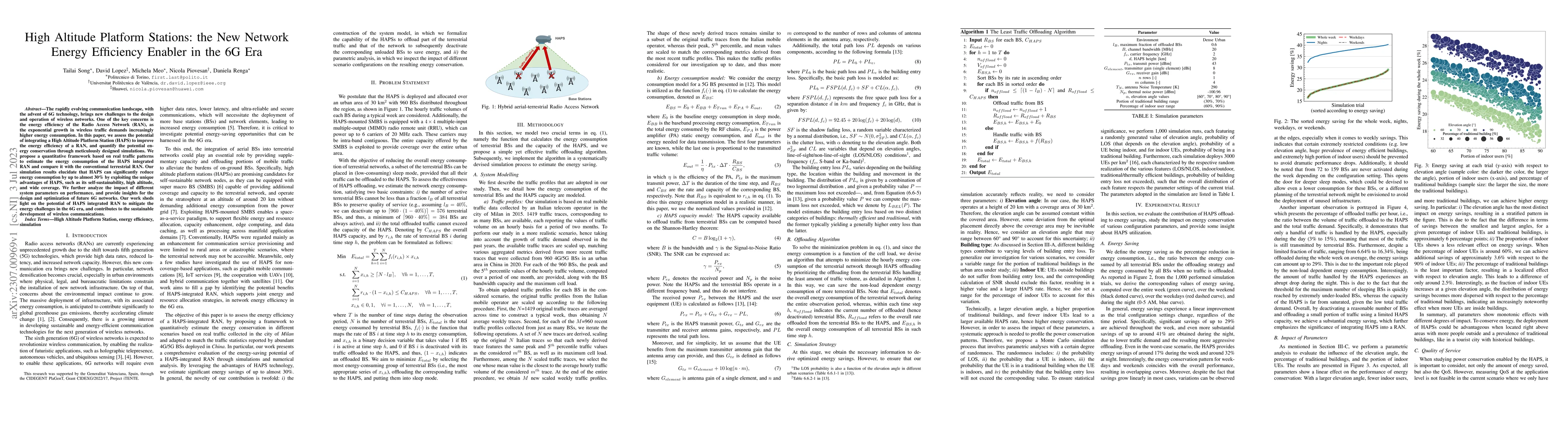 Thumbnail for High Altitude Platform Stations: the New Network Energy Efficiency
  Enabler in the 6G Era
