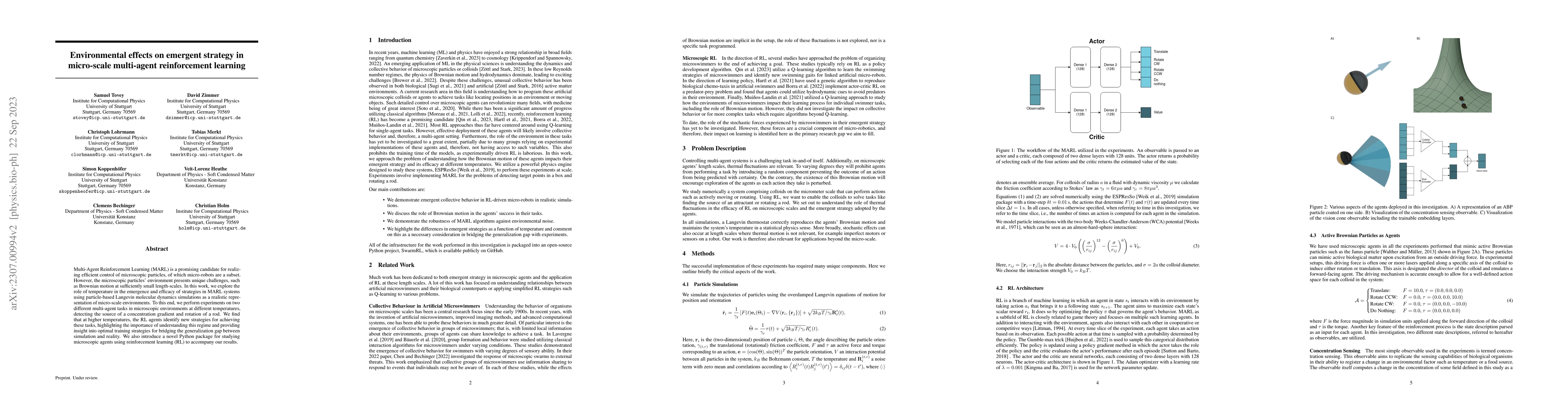 Thumbnail for Environmental effects on emergent strategy in micro-scale multi-agent
  reinforcement learning