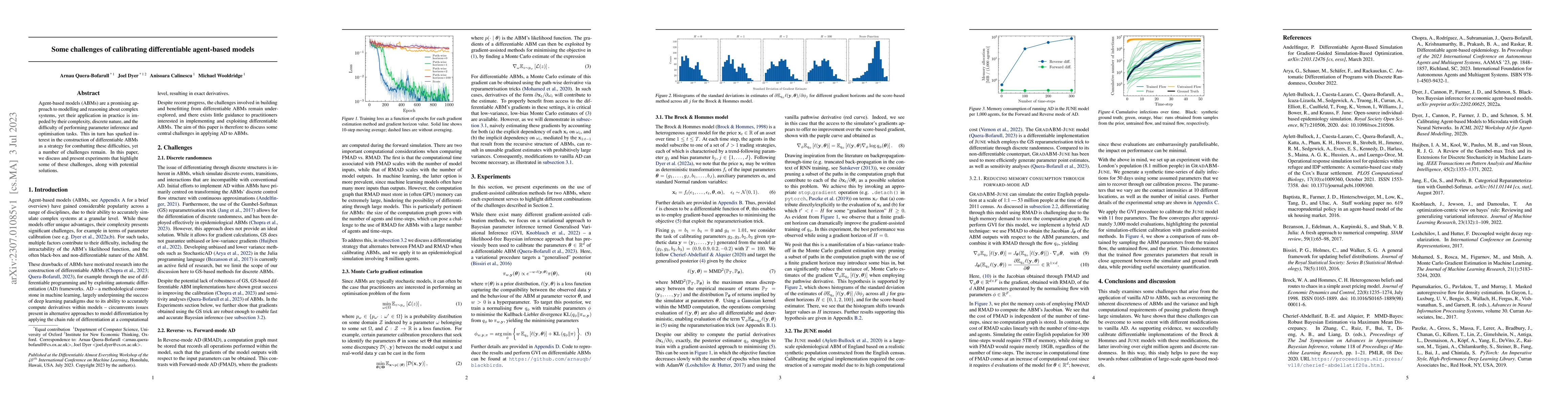 Thumbnail for Some challenges of calibrating differentiable agent-based models