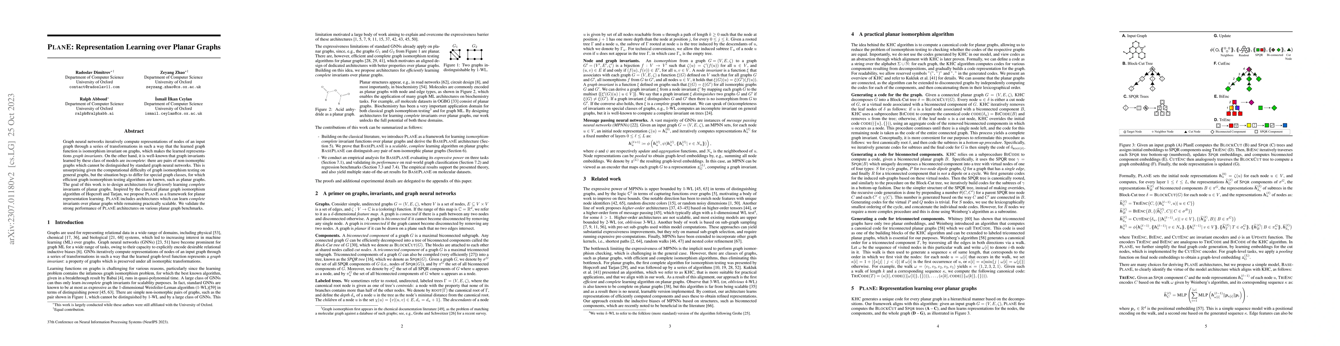 Thumbnail for PlanE: Representation Learning over Planar Graphs