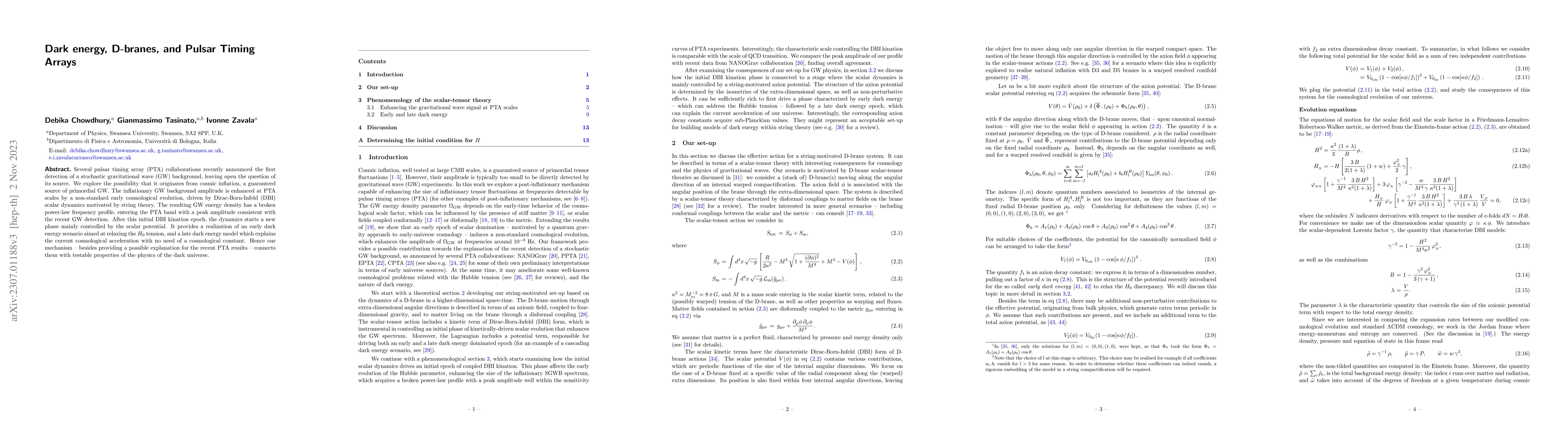 Thumbnail for Dark energy, D-branes, and Pulsar Timing Arrays