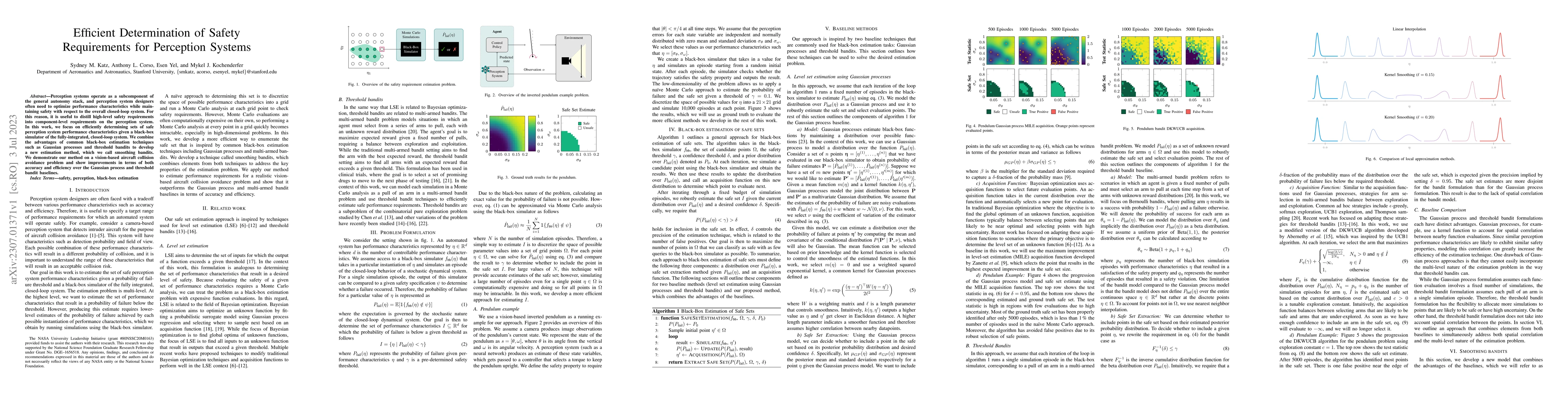 Thumbnail for Efficient Determination of Safety Requirements for Perception Systems
