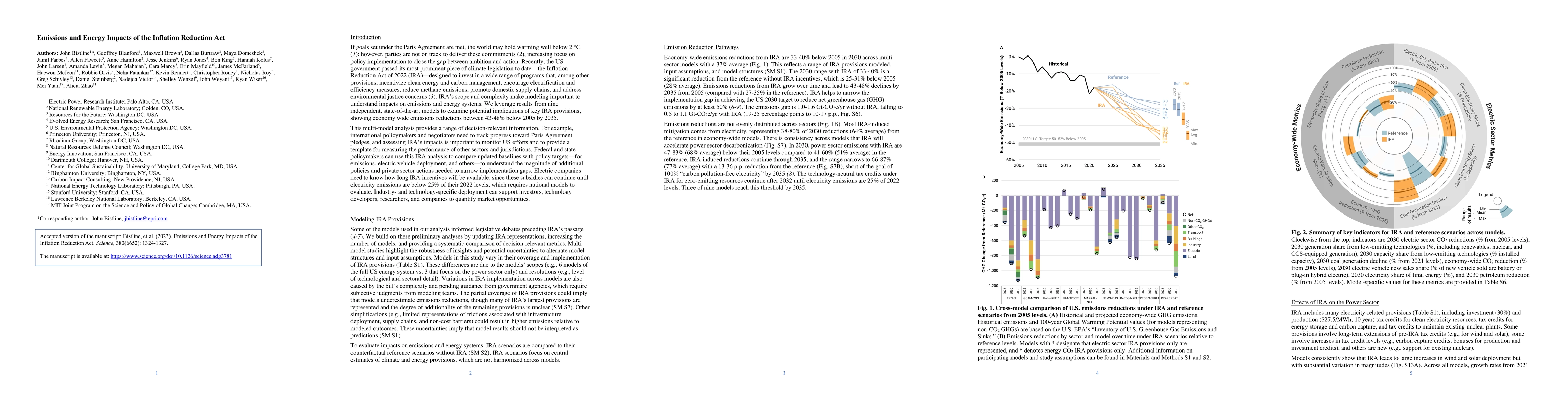 Thumbnail for Emissions and Energy Impacts of the Inflation Reduction Act