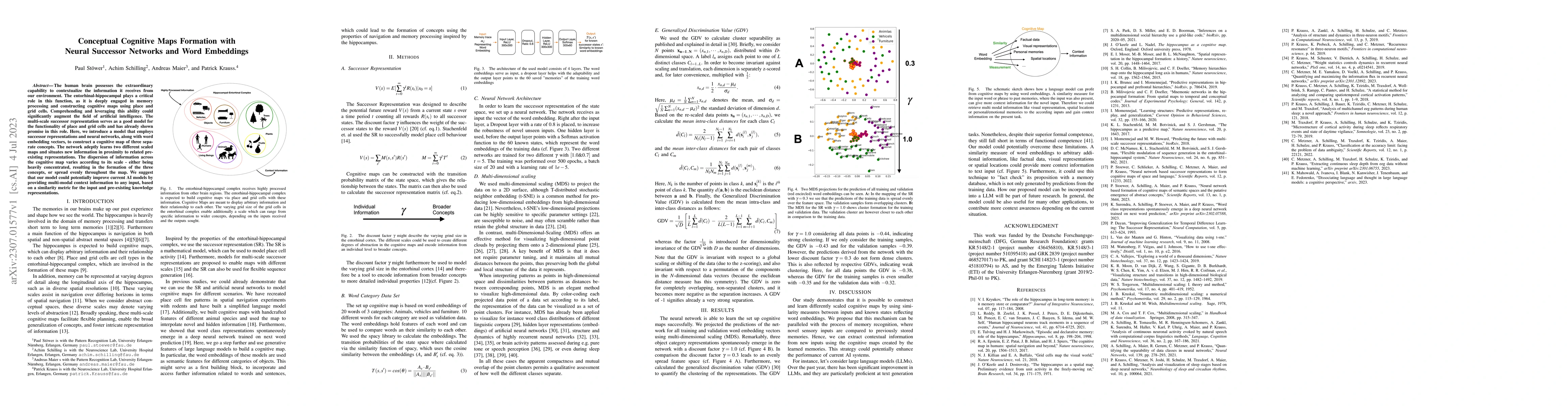 Thumbnail for Conceptual Cognitive Maps Formation with Neural Successor Networks and
  Word Embeddings
