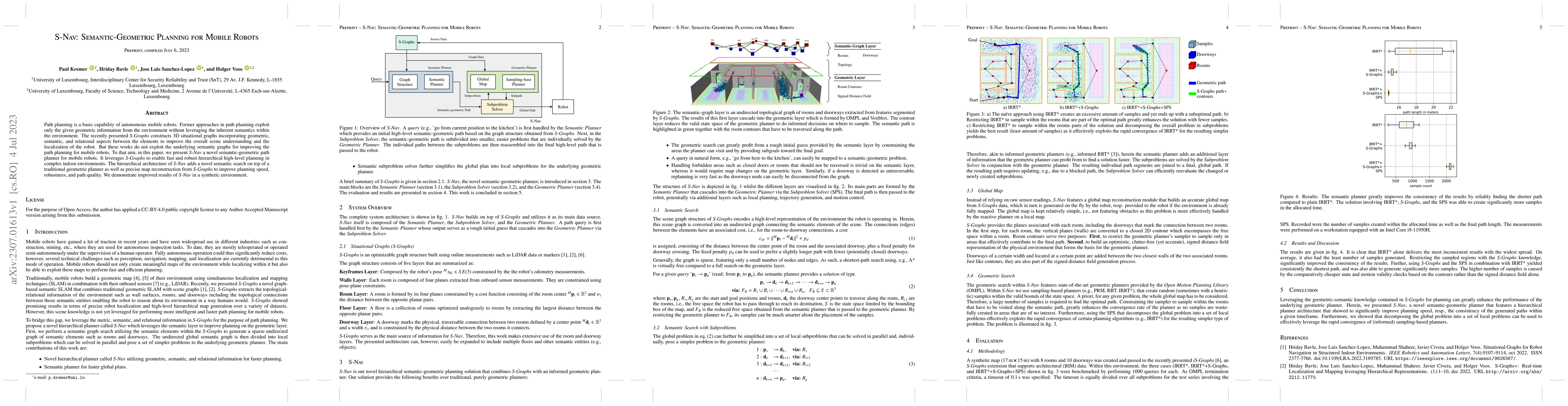 Thumbnail for S-Nav: Semantic-Geometric Planning for Mobile Robots