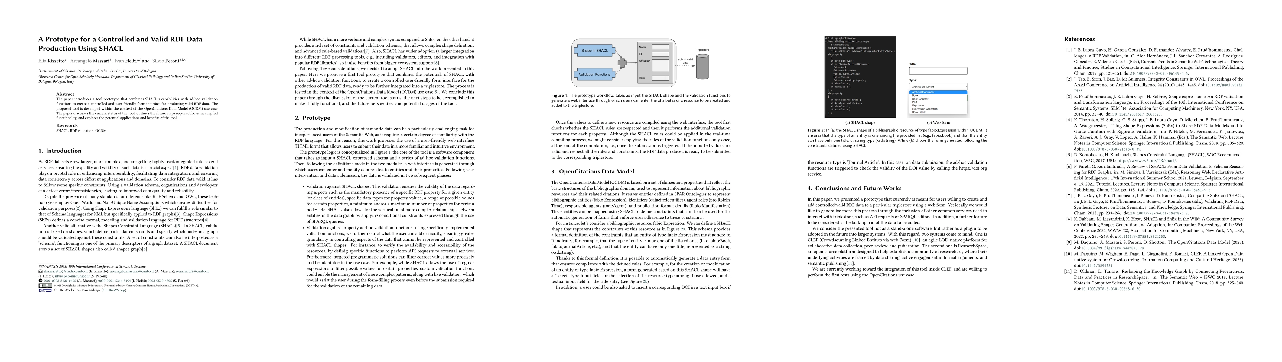 Thumbnail for A Prototype for a Controlled and Valid RDF Data Production Using SHACL