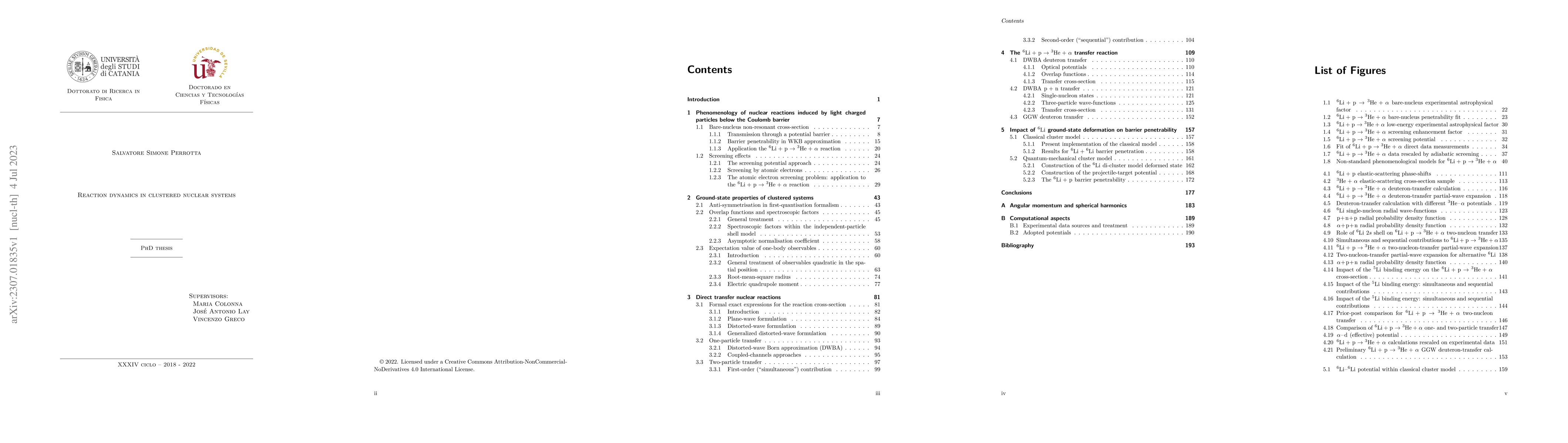 Thumbnail for Reaction dynamics in clustered nuclear systems