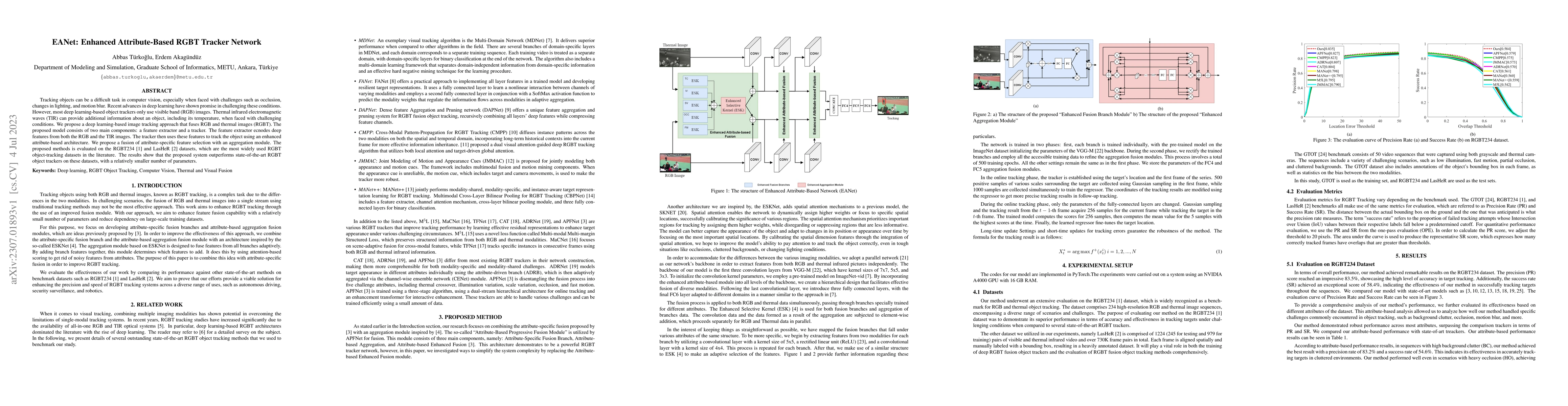 Thumbnail for EANet: Enhanced Attribute-based RGBT Tracker Network