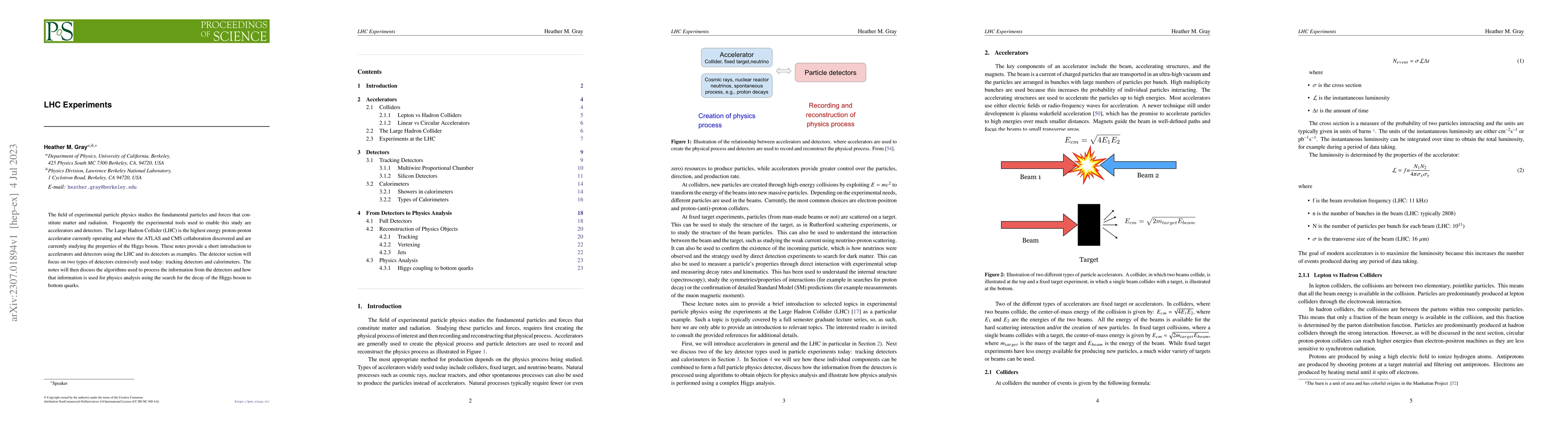 Thumbnail for TASI 2022 lectures on LHC experiments