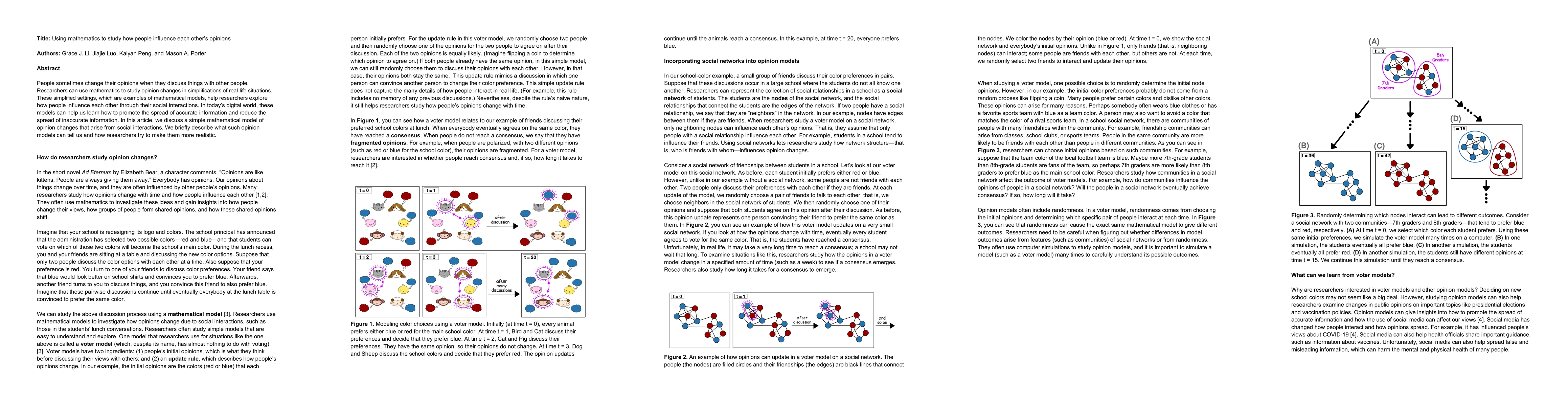 Thumbnail for Using mathematics to study how people influence each other's opinions