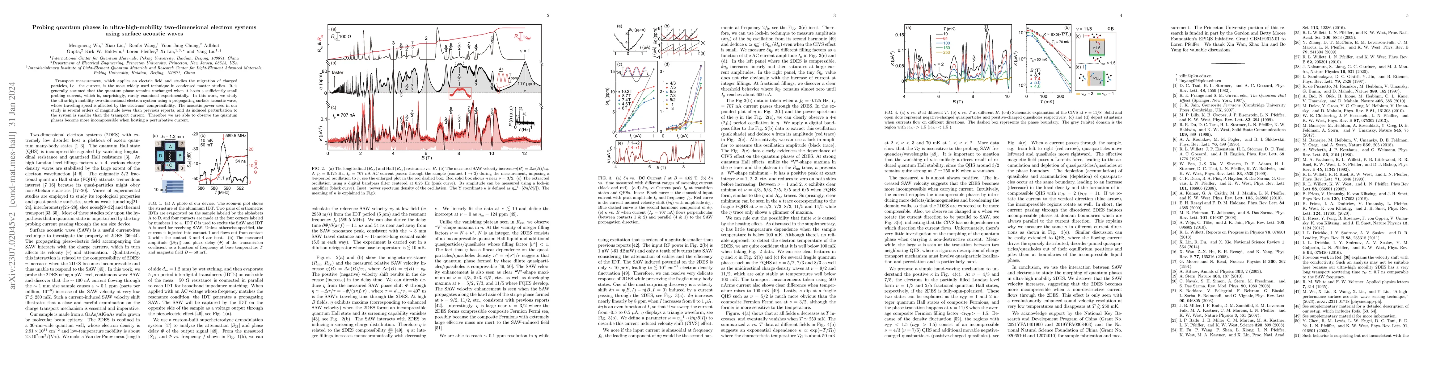 Thumbnail for Probing quantum phases in ultra-high-mobility two-dimensional electron
  systems using surface acoustic waves