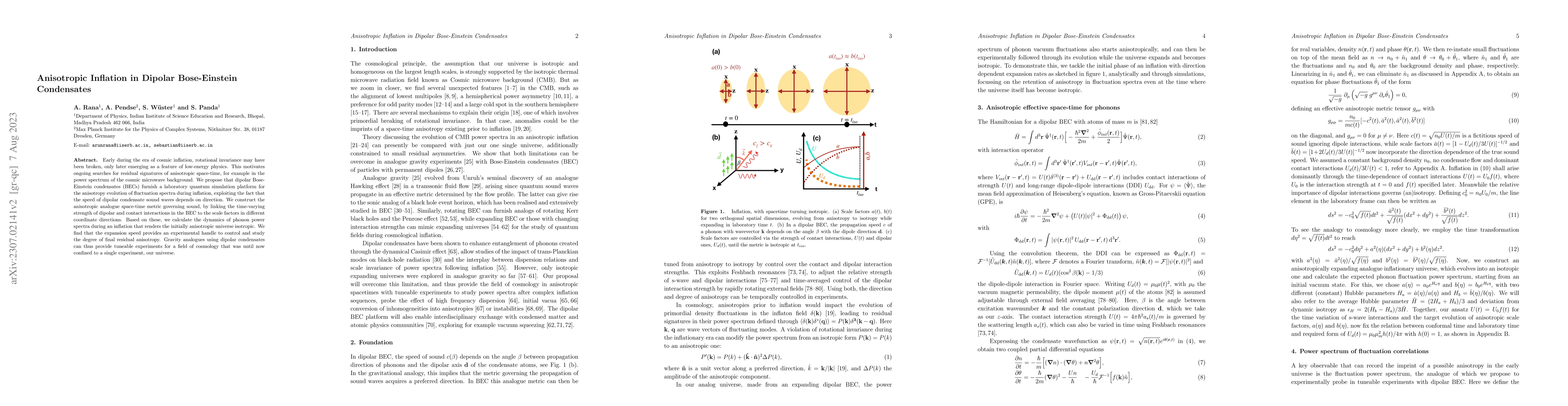 Thumbnail for Anisotropic Inflation in Dipolar Bose-Einstein Condensates
