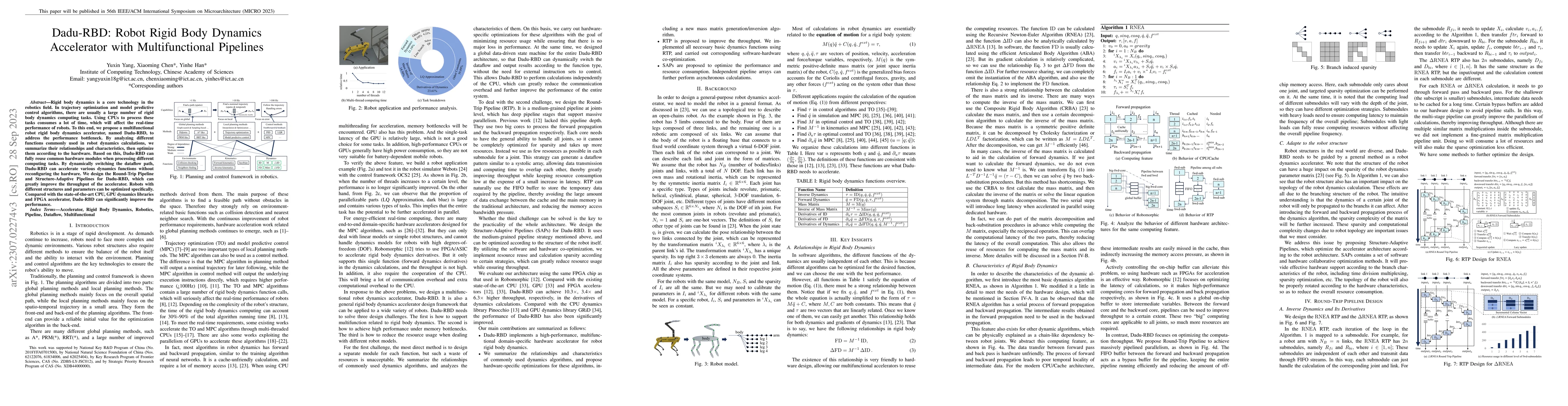 Thumbnail for Dadu-RBD: Robot Rigid Body Dynamics Accelerator with Multifunctional
  Pipelines