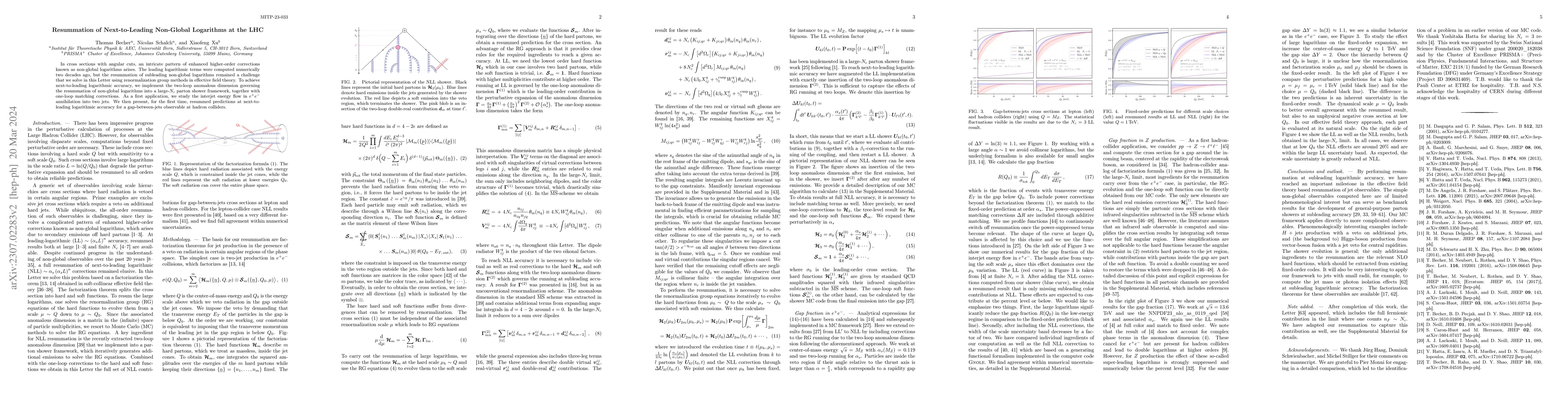 Thumbnail for Resummation of Next-to-Leading Non-Global Logarithms at the LHC