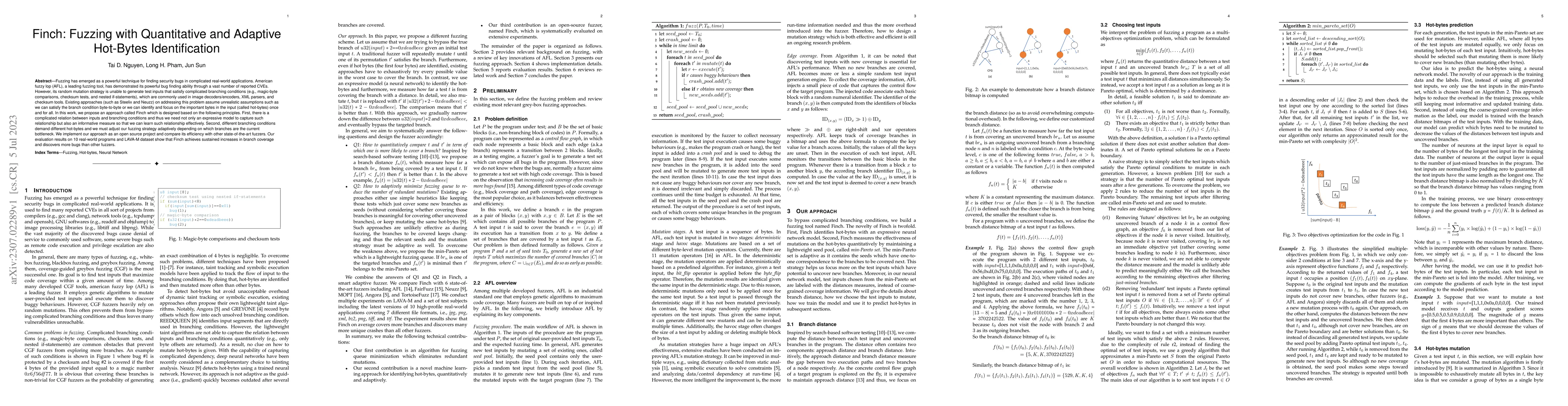 Thumbnail for Fuzzing with Quantitative and Adaptive Hot-Bytes Identification