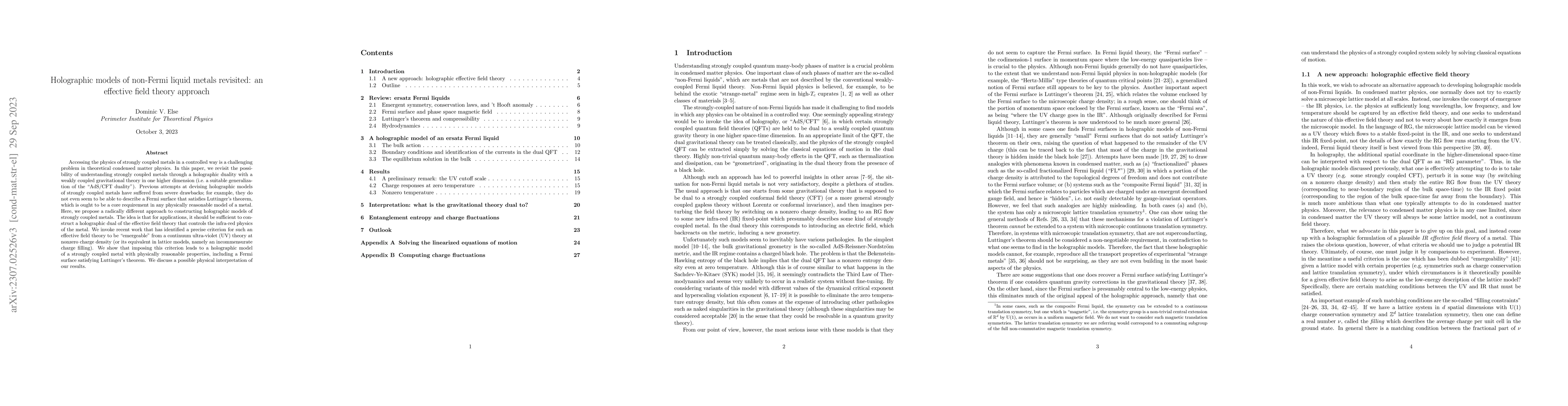 Thumbnail for Holographic models of non-Fermi liquid metals revisited: an effective
  field theory approach