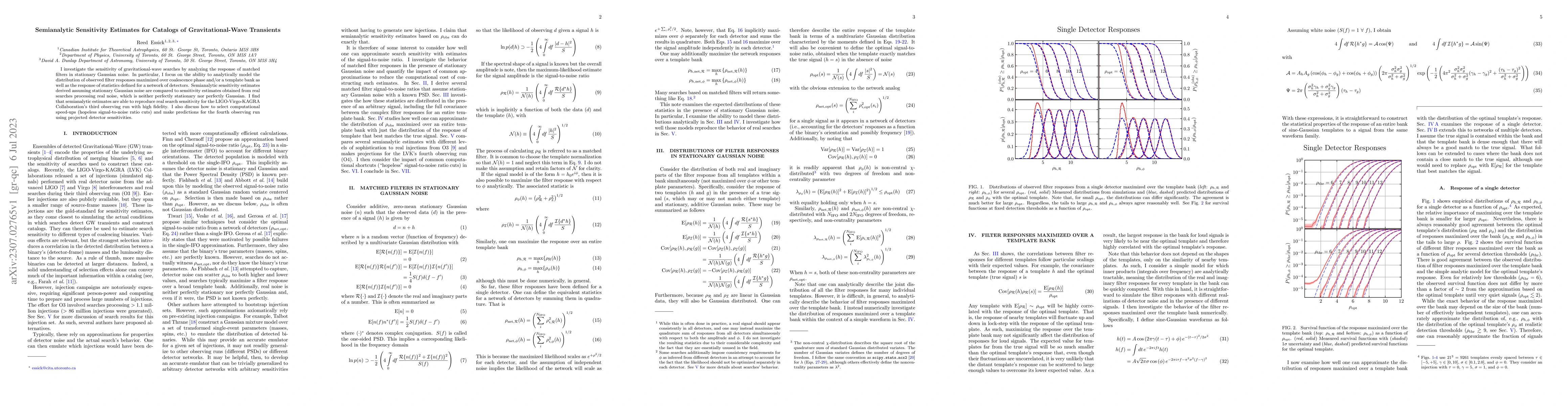 Thumbnail for Semianalytic Sensitivity Estimates for Catalogs of Gravitational-Wave
  Transients