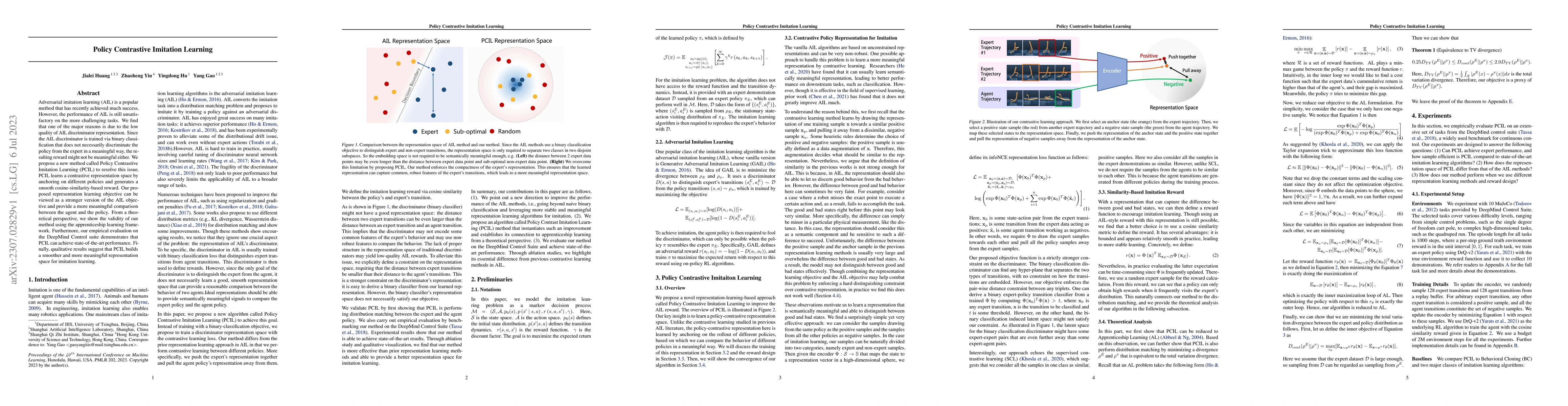 Thumbnail for Policy Contrastive Imitation Learning