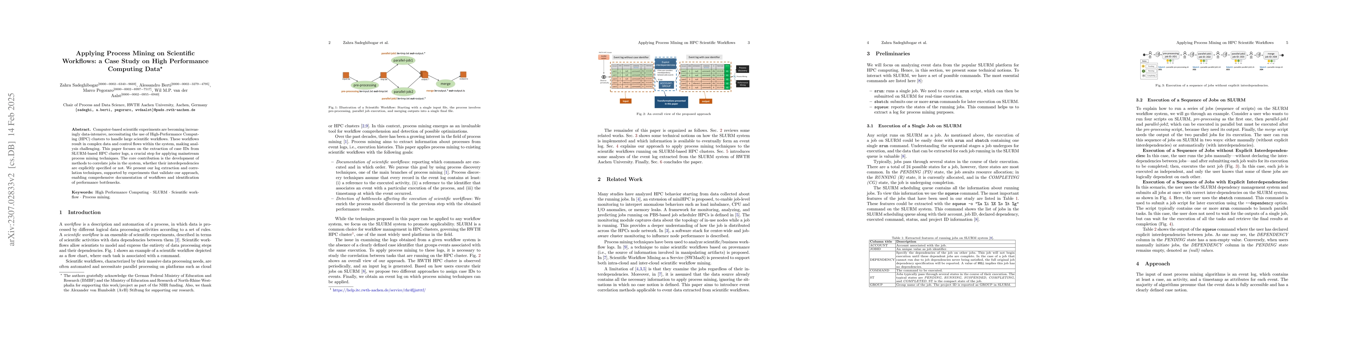 Thumbnail for Applying Process Mining on Scientific Workflows: a Case Study