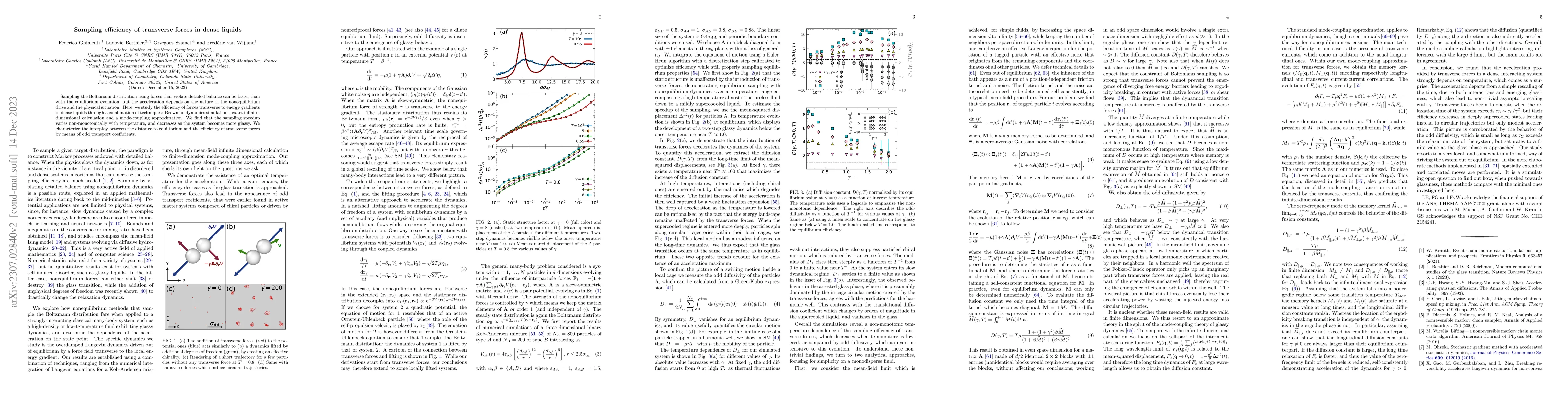 Thumbnail for Sampling efficiency of transverse forces in dense liquids