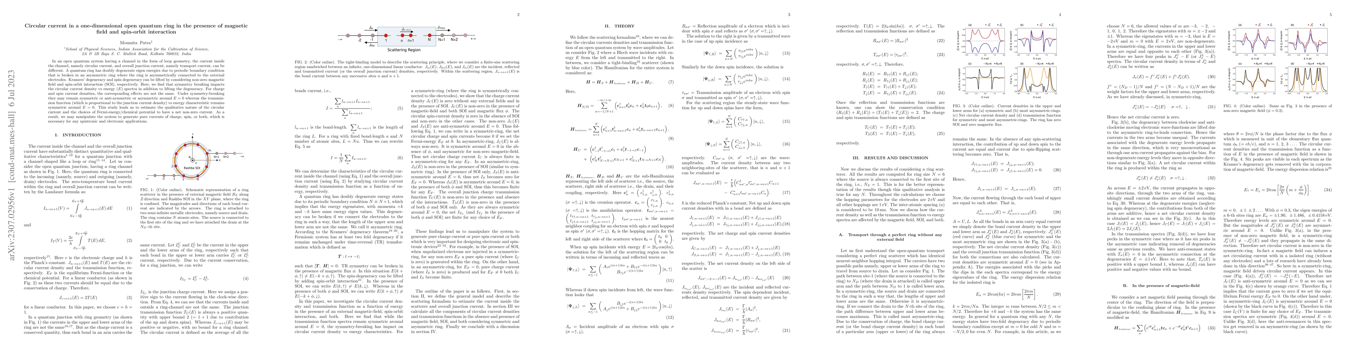 Thumbnail for Circular current in a one-dimensional open quantum ring in the presence
  of magnetic field and spin-orbit interaction
