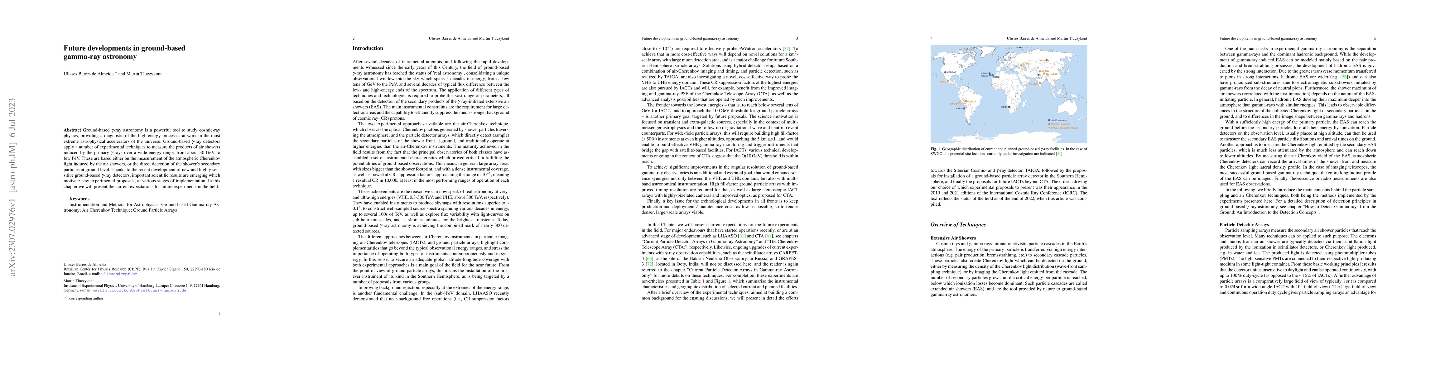 Thumbnail for Future developments in ground-based gamma-ray astronomy