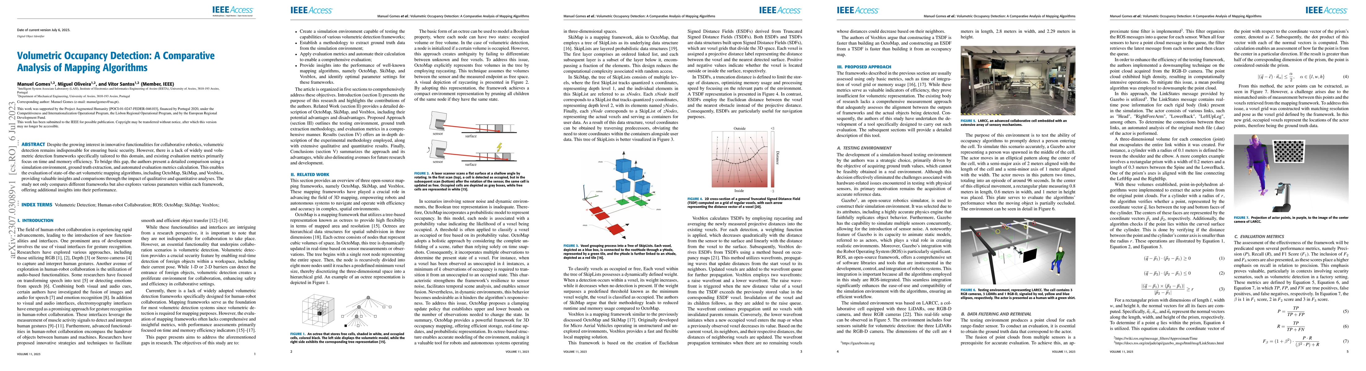 Thumbnail for Volumetric Occupancy Detection: A Comparative Analysis of Mapping
  Algorithms