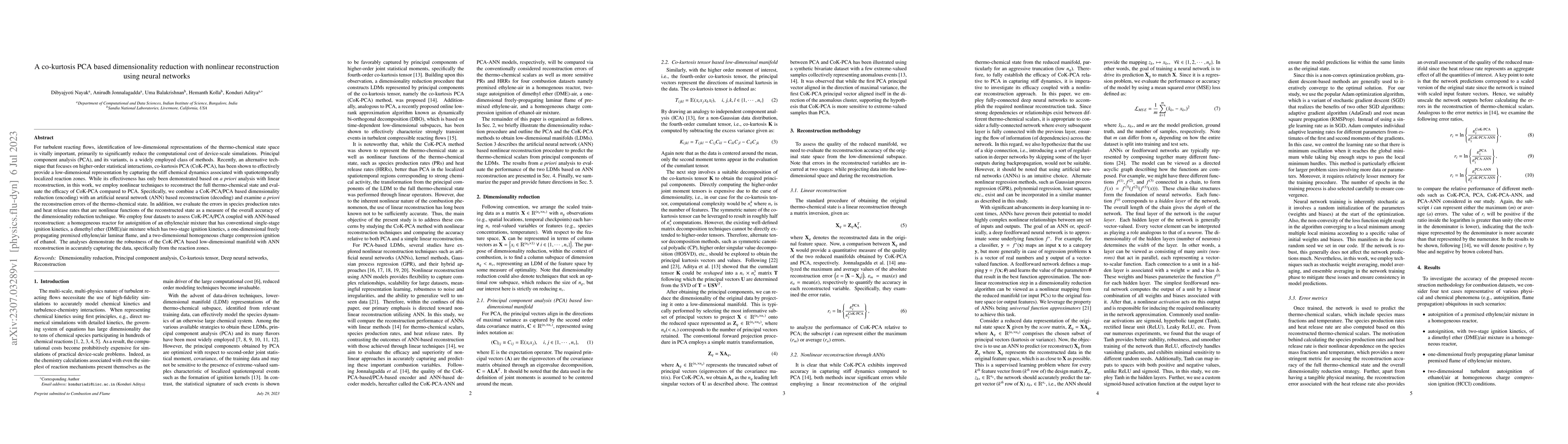 Thumbnail for A co-kurtosis PCA based dimensionality reduction with nonlinear
  reconstruction using neural networks