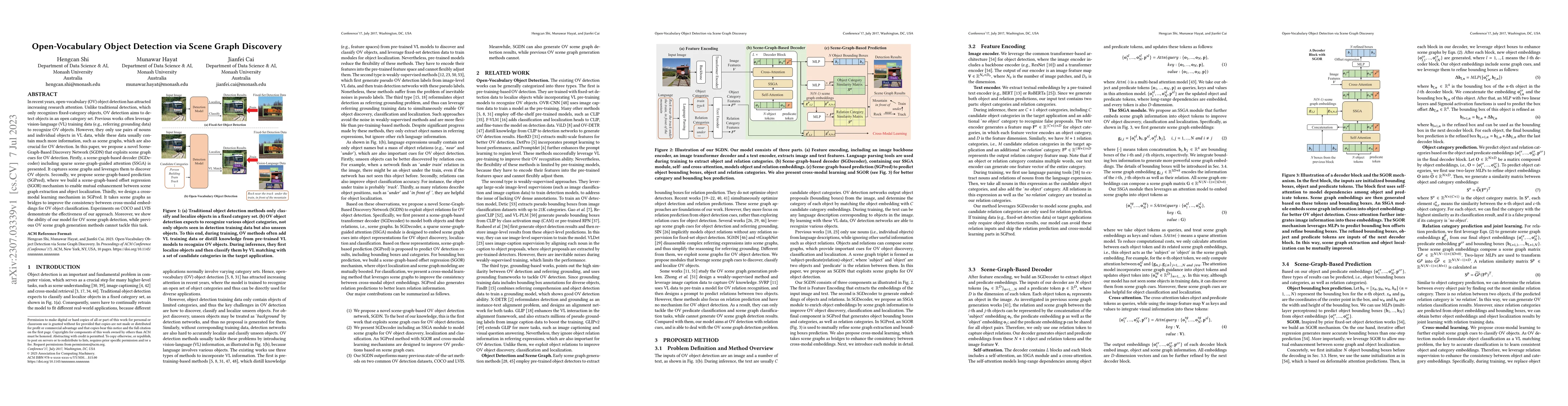 Thumbnail for Open-Vocabulary Object Detection via Scene Graph Discovery