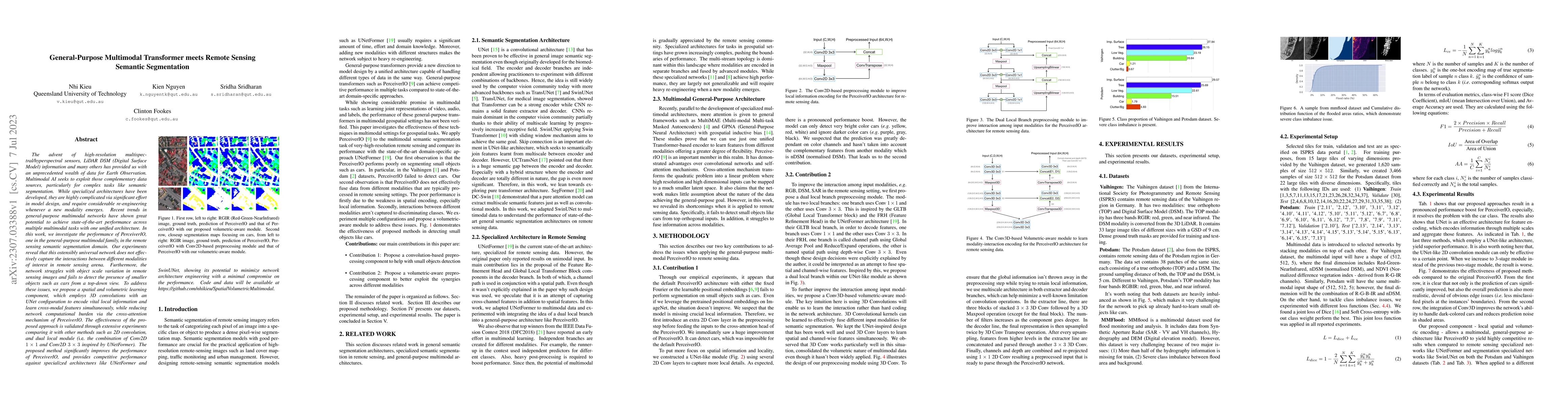 Thumbnail for General-Purpose Multimodal Transformer meets Remote Sensing Semantic
  Segmentation