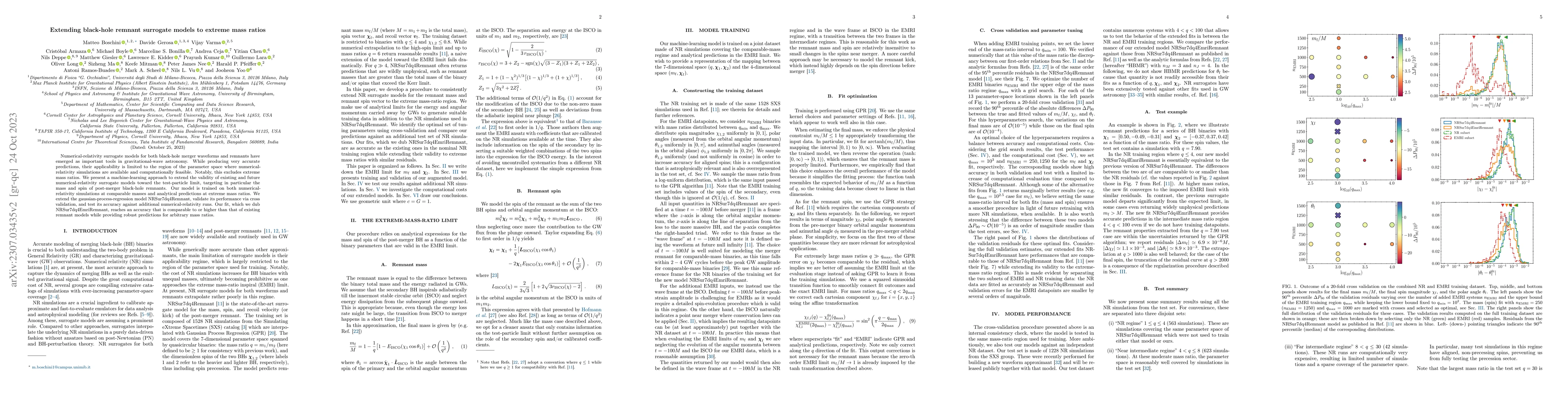 Thumbnail for Extending black-hole remnant surrogate models to extreme mass ratios