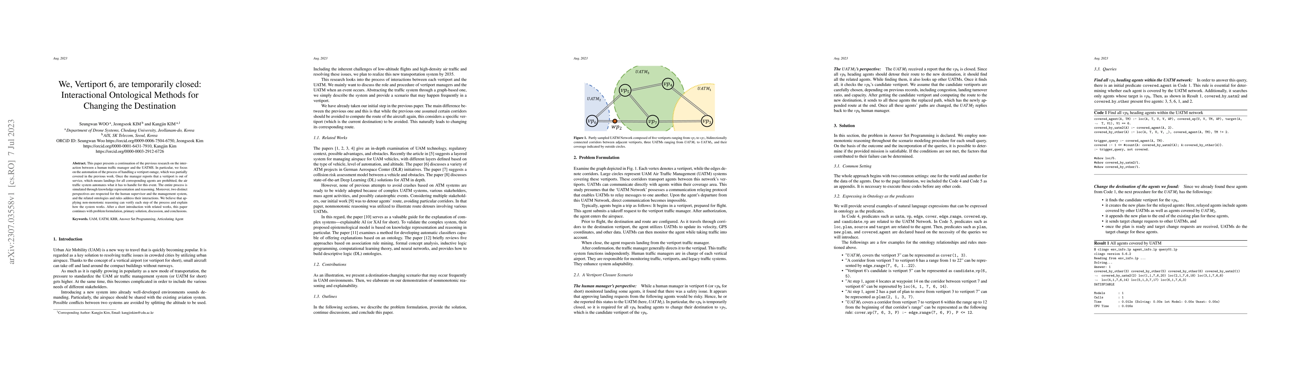 Thumbnail for We, Vertiport 6, are temporarily closed: Interactional Ontological
  Methods for Changing the Destination