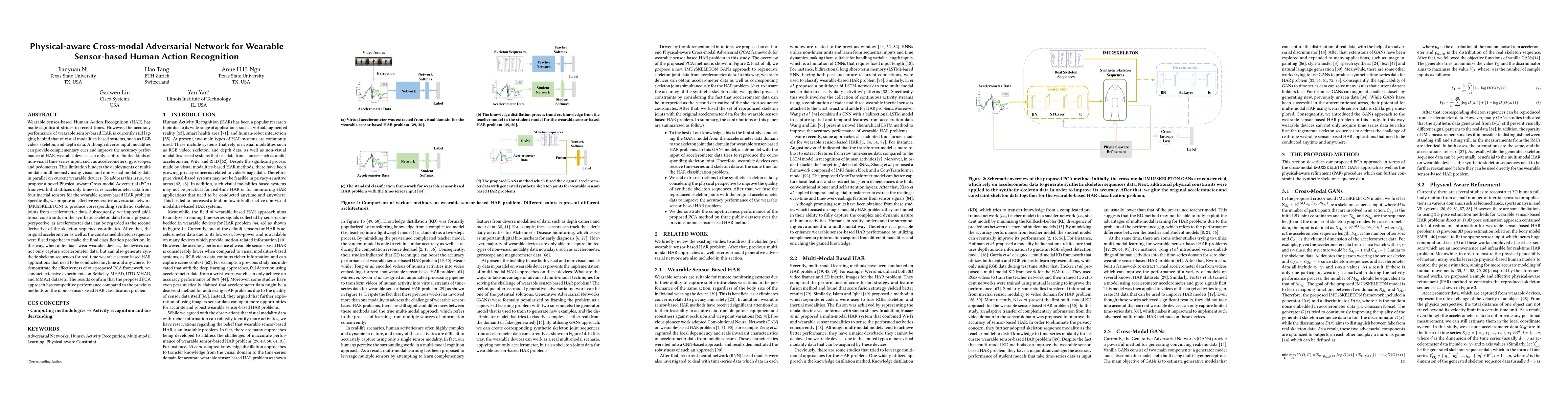 Thumbnail for Physical-aware Cross-modal Adversarial Network for Wearable Sensor-based
  Human Action Recognition