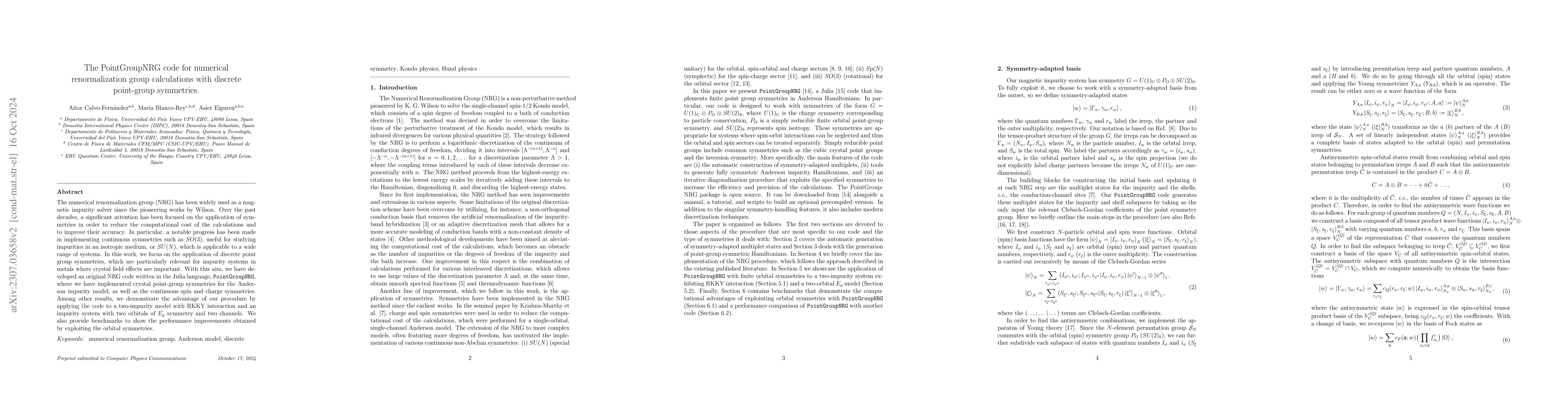 Thumbnail for The PointGroupNRG code for numerical renormalization group calculations
  with discrete point-group symmetries