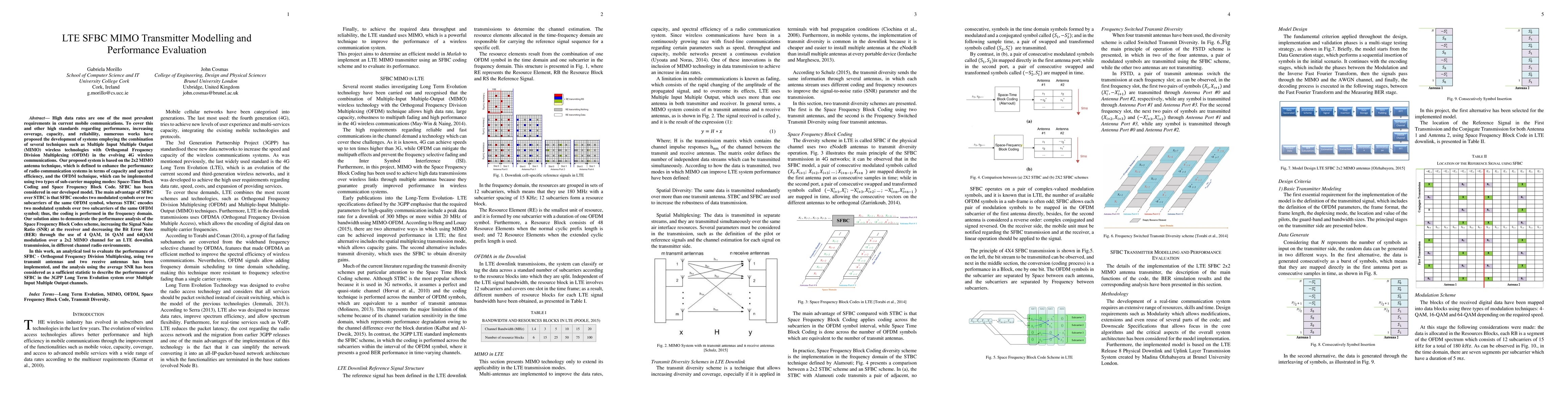 Thumbnail for LTE SFBC MIMO Transmitter Modelling and Performance Evaluation
