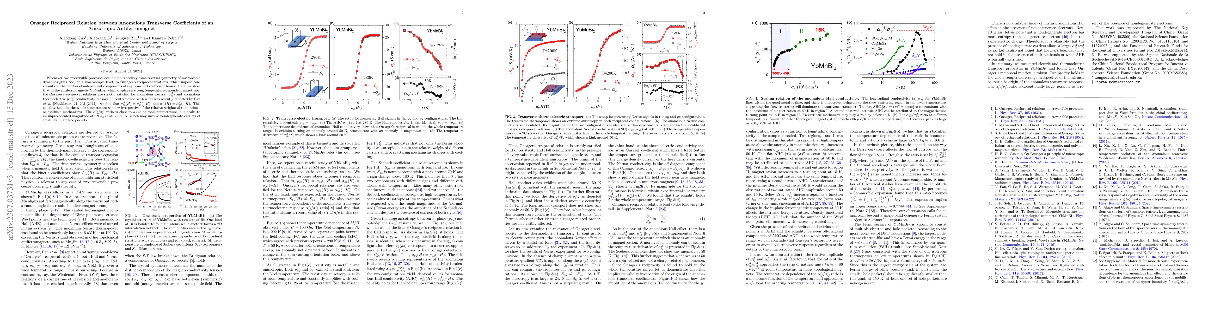 Thumbnail for Onsager reciprocal relation between anomalous transverse coefficients of
  an anisotropic antiferromagnet
