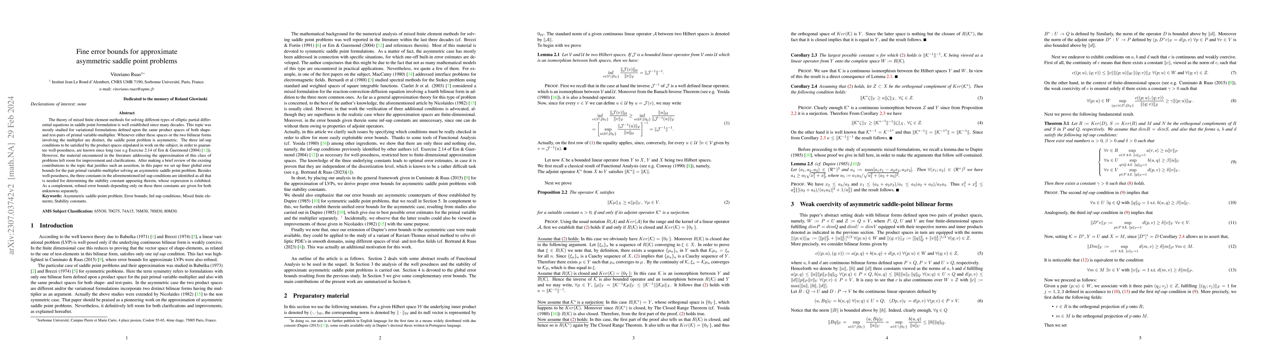 Thumbnail for Fine error bounds for approximate asymmetric saddle point problems