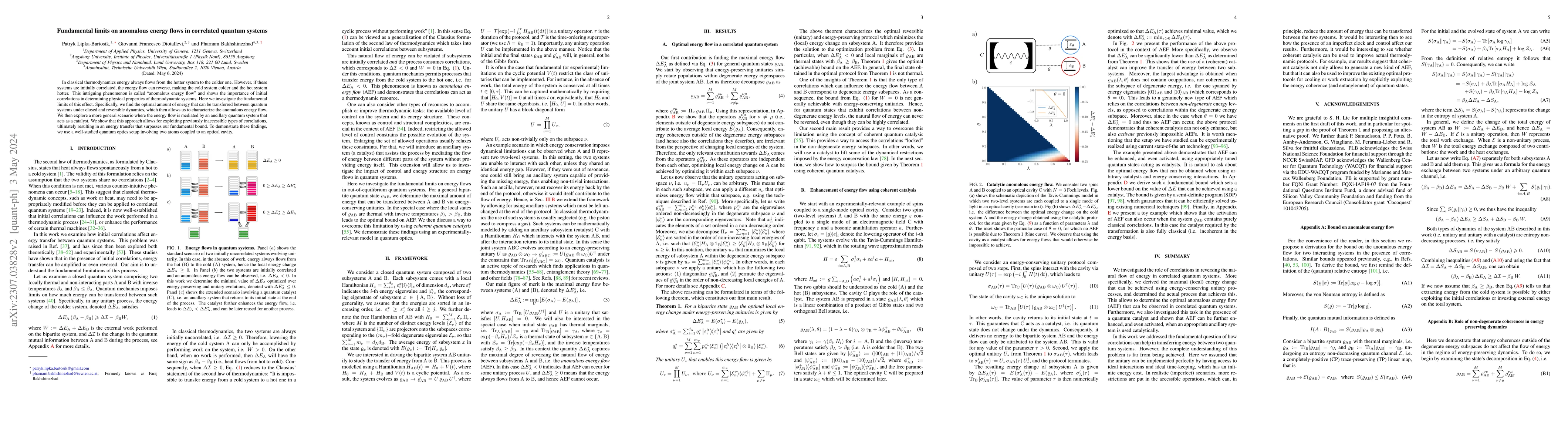 Thumbnail for Fundamental limits on anomalous energy flows in correlated quantum
  systems