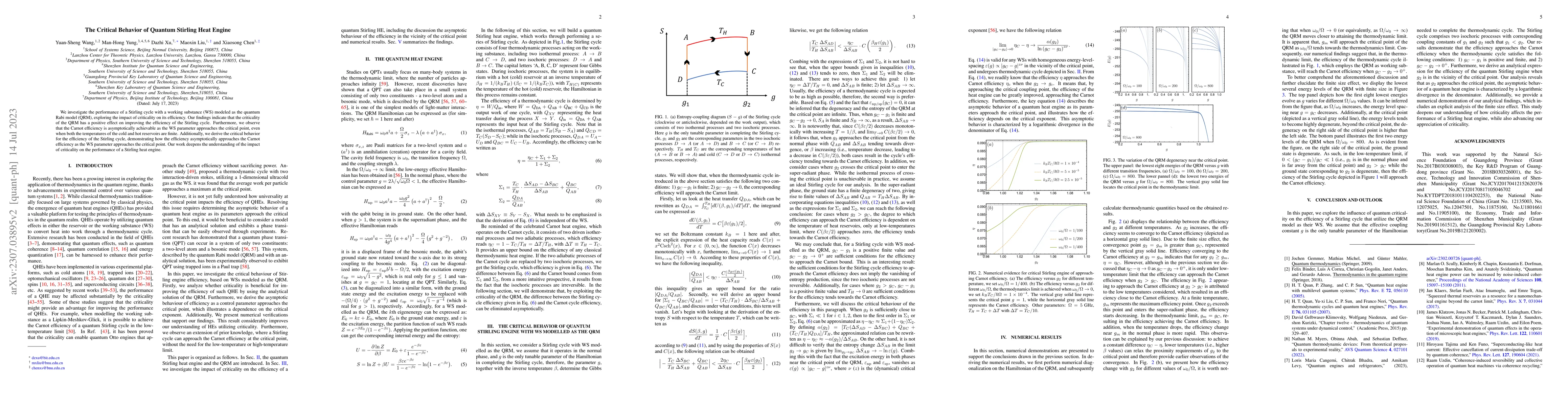 Thumbnail for The Critical Behavior of Quantum Stirling Heat Engine
