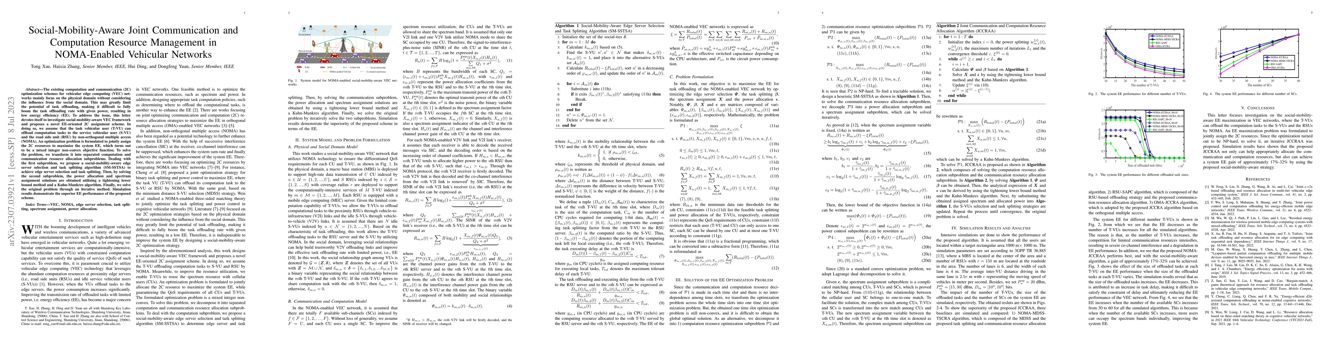 Thumbnail for Social-Mobility-Aware Joint Communication and Computation Resource
  Management in NOMA-Enabled Vehicular Networks