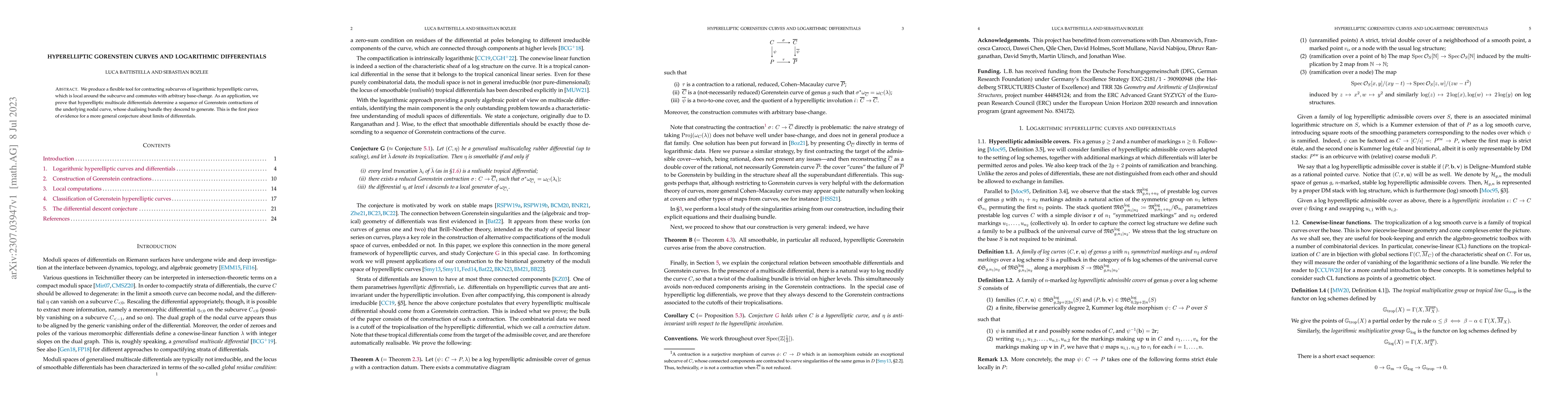 Thumbnail for Hyperelliptic Gorenstein curves and logarithmic differentials
