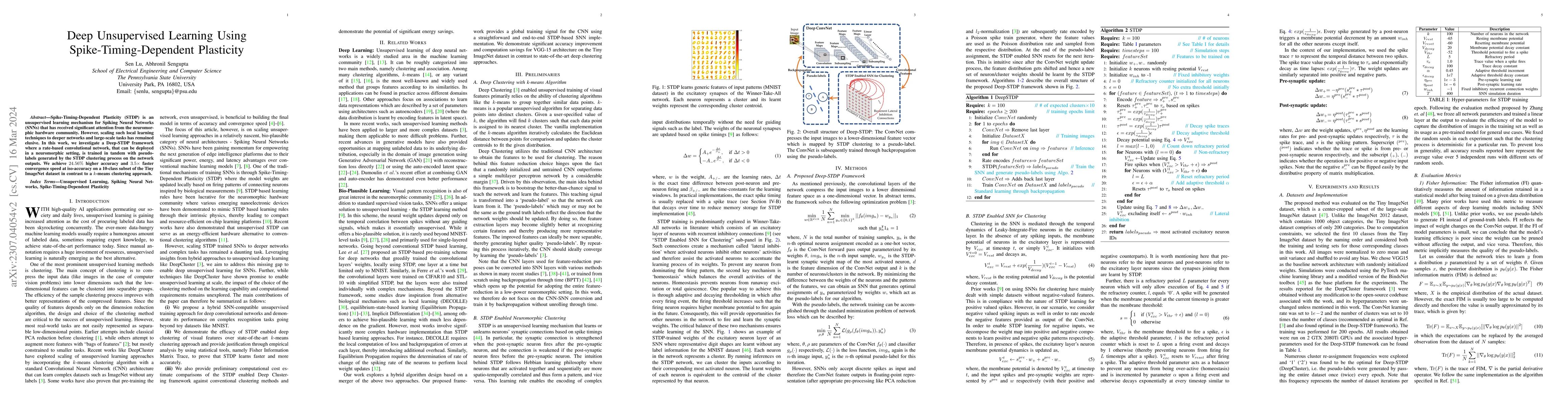 Thumbnail for Deep Unsupervised Learning Using Spike-Timing-Dependent Plasticity