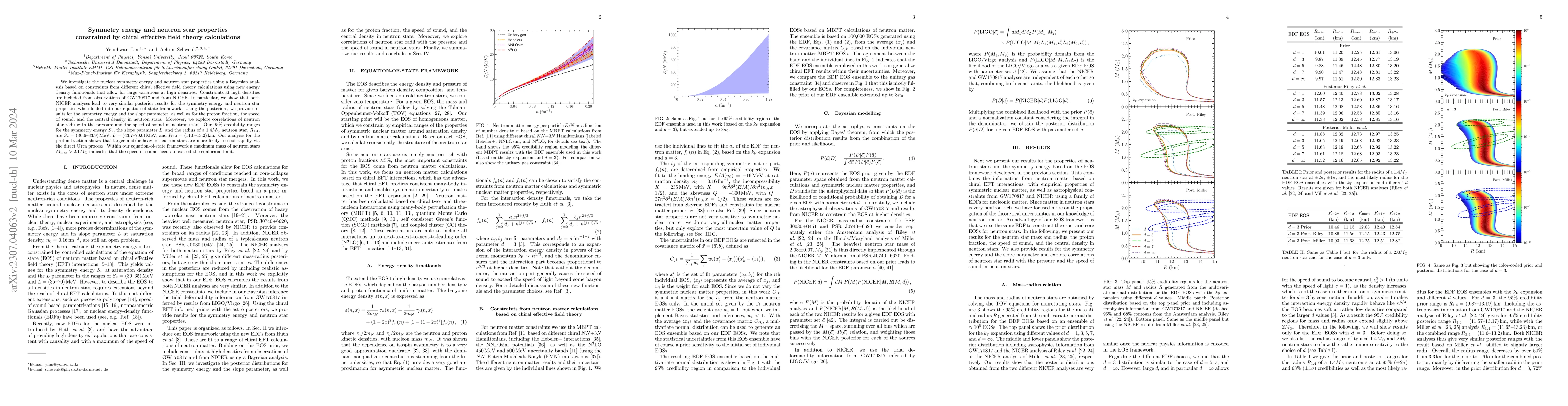 Thumbnail for Symmetry energy and neutron star properties constrained by chiral
  effective field theory calculations
