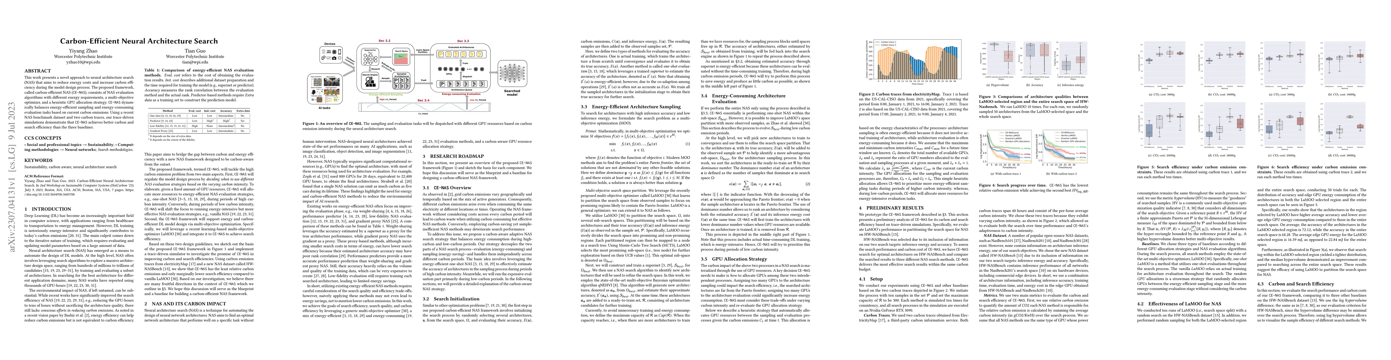 Thumbnail for Carbon-Efficient Neural Architecture Search