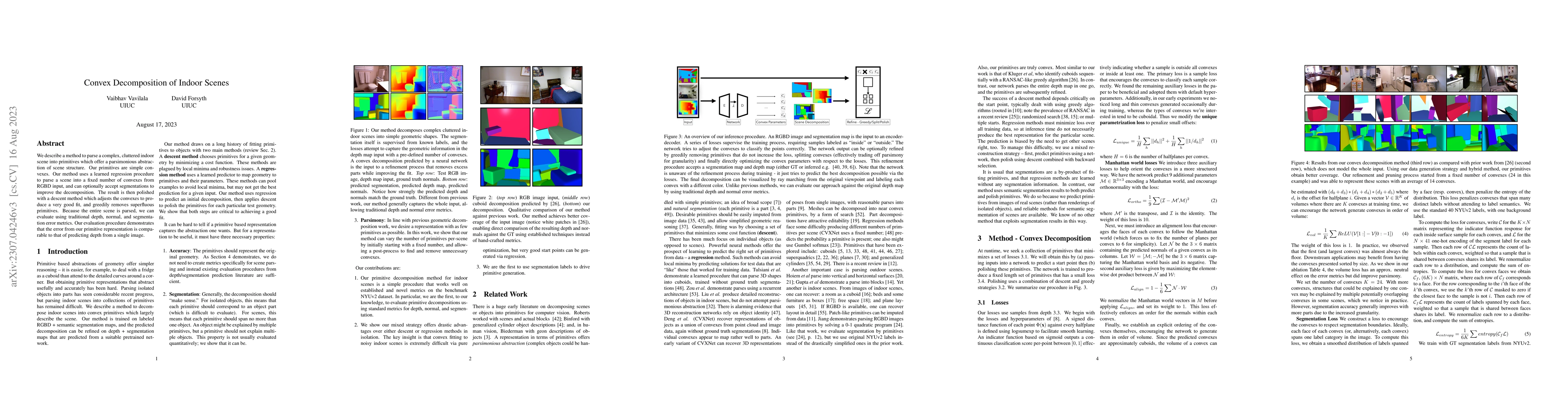 Thumbnail for Convex Decomposition of Indoor Scenes