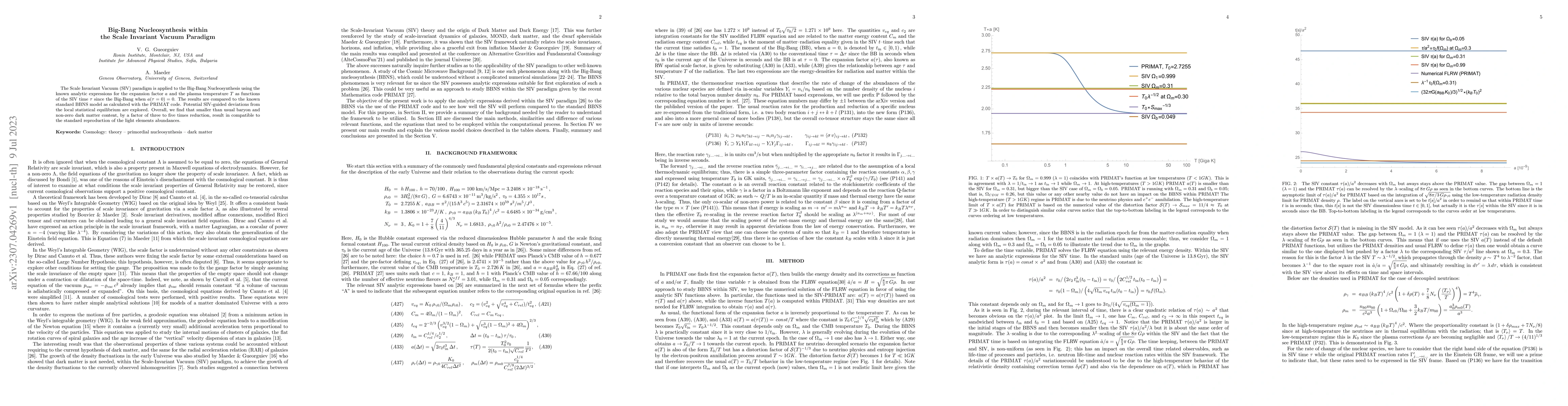 Thumbnail for Big-Bang Nucleosynthesis within the Scale Invariant Vacuum Paradigm