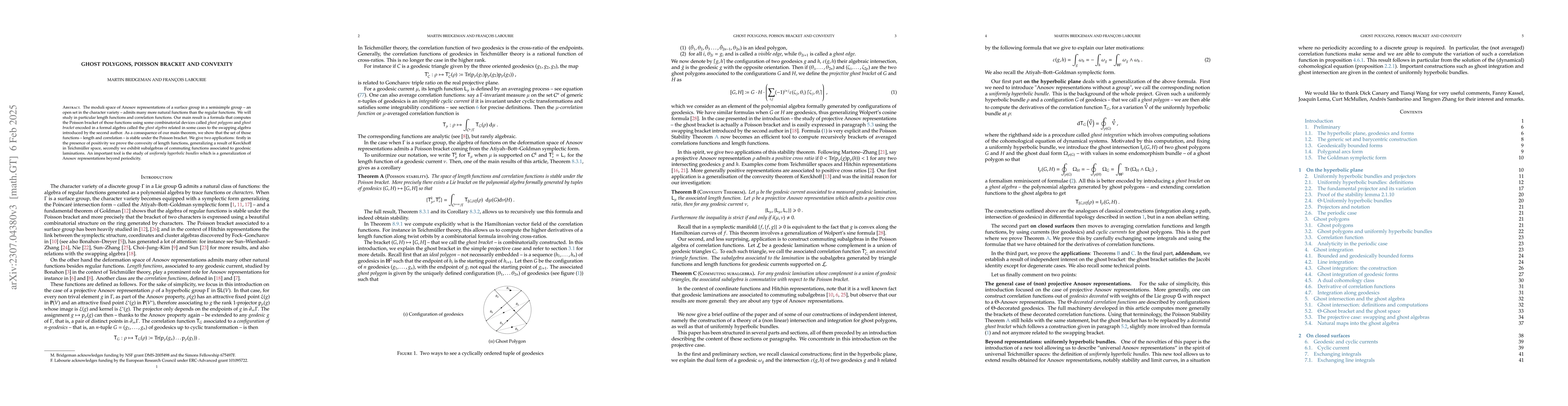Thumbnail for Ghost polygons, Poisson bracket and convexity