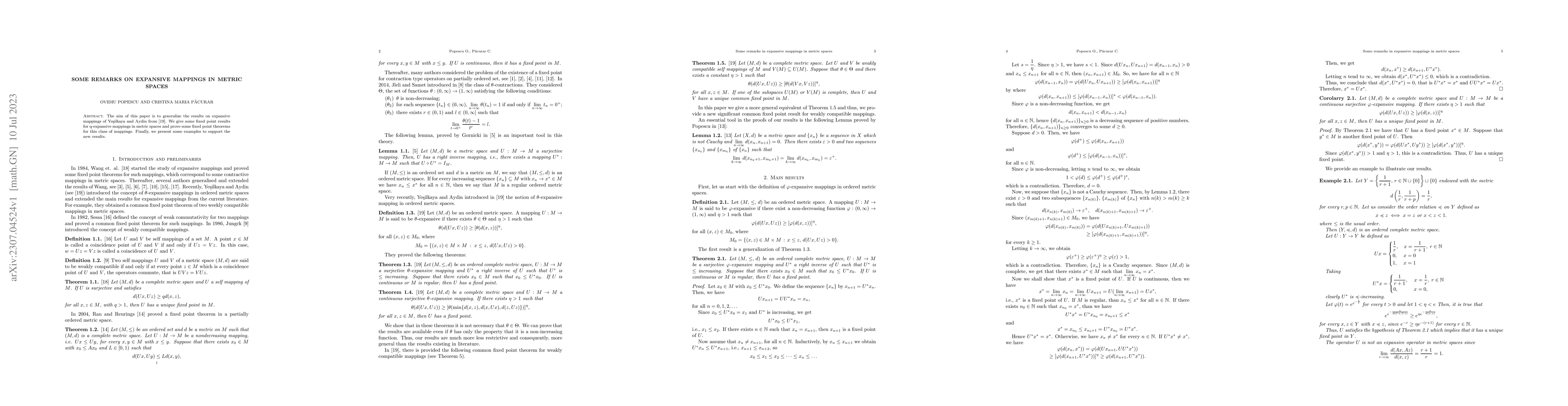 Thumbnail for Some remarks on expansive mappings in metric spaces