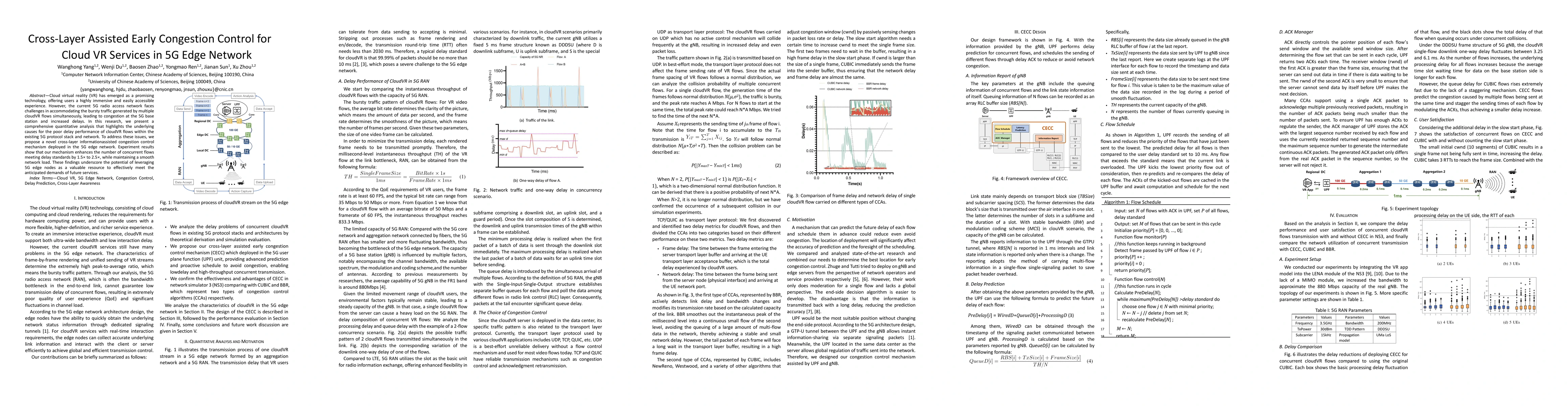 Thumbnail for Cross-Layer Assisted Early Congestion Control for Cloud VR Services in
  5G Edge Network