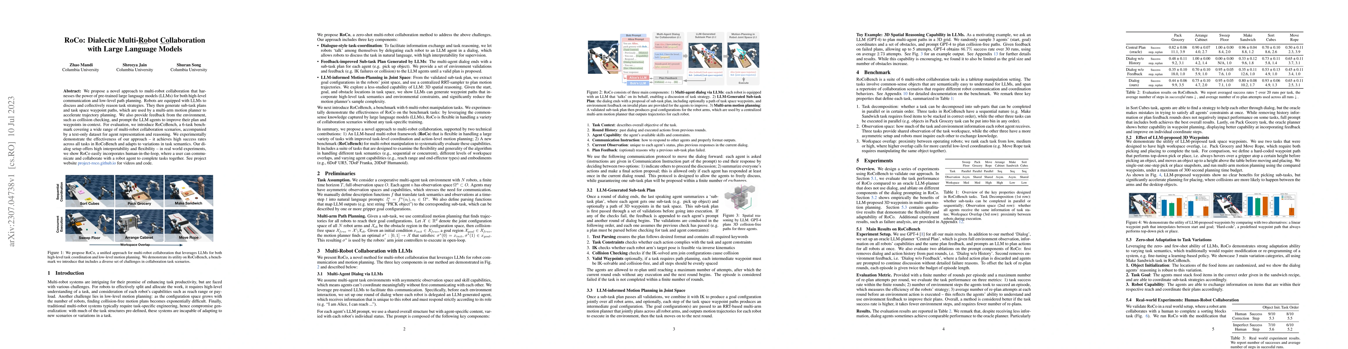 Thumbnail for RoCo: Dialectic Multi-Robot Collaboration with Large Language Models